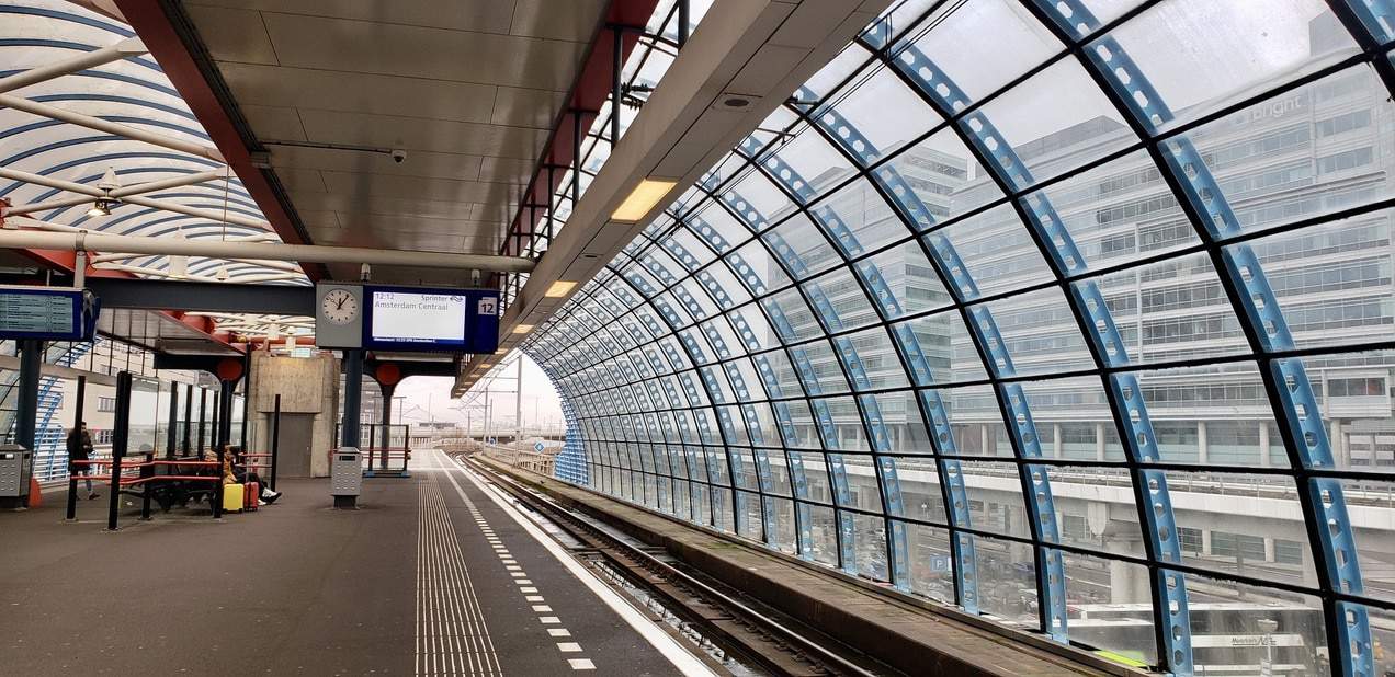 A weekend in Amsterdam - Station Sloterdijk