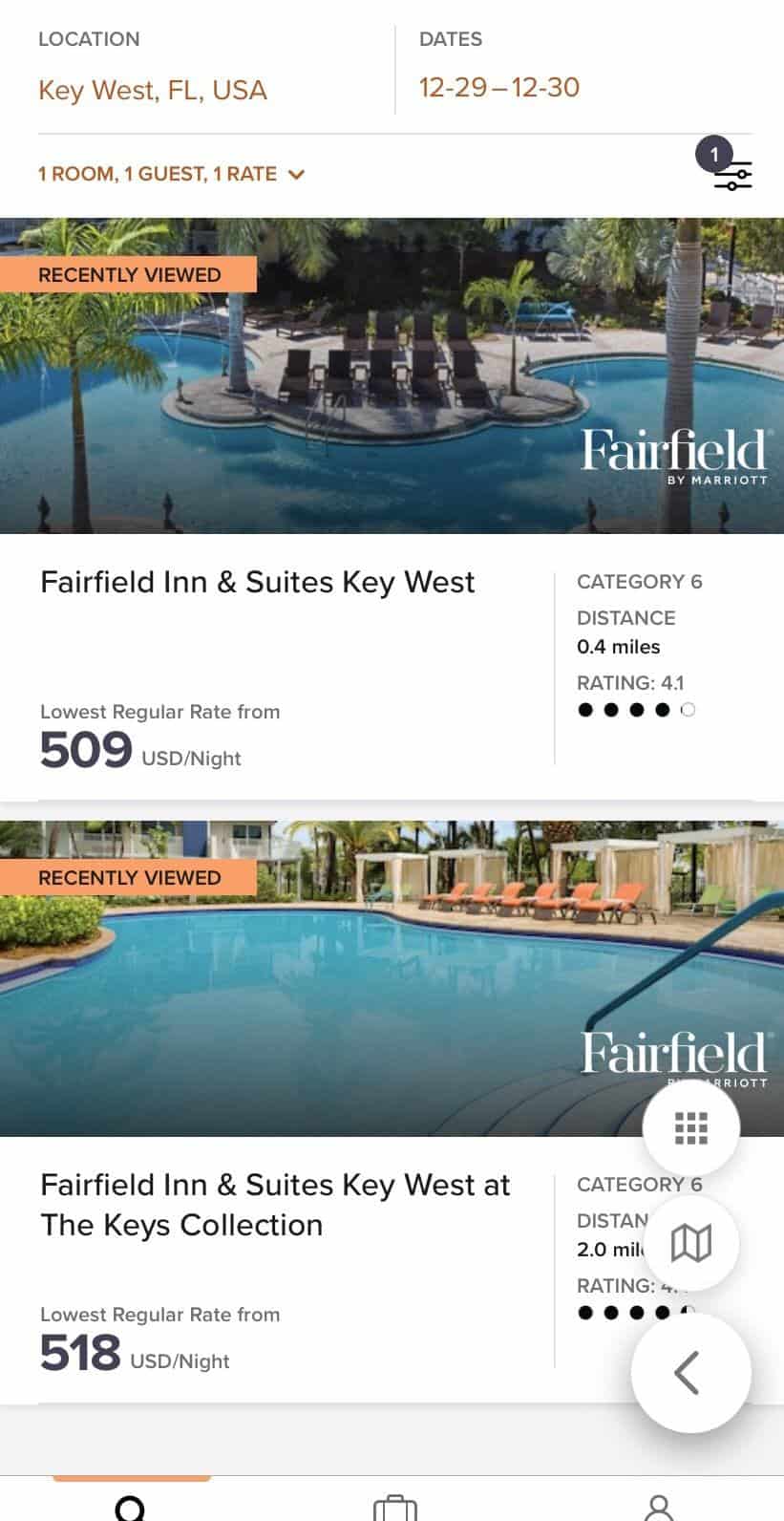 Avis&nbsp;: Fairfield Inn & Suites by Marriott Key West at The Keys Collection | Marriott Bonvoy - Courtyard by Marriott Key Largo