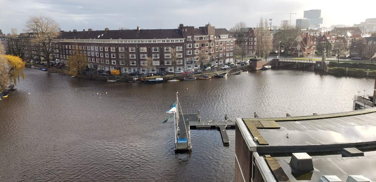 A weekend in Amsterdam - Vue de la chambre