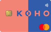 KOHO Mastercard Prepaid card
