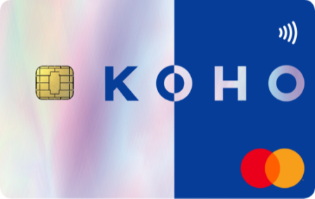 KOHO Premium Mastercard Prepaid card
