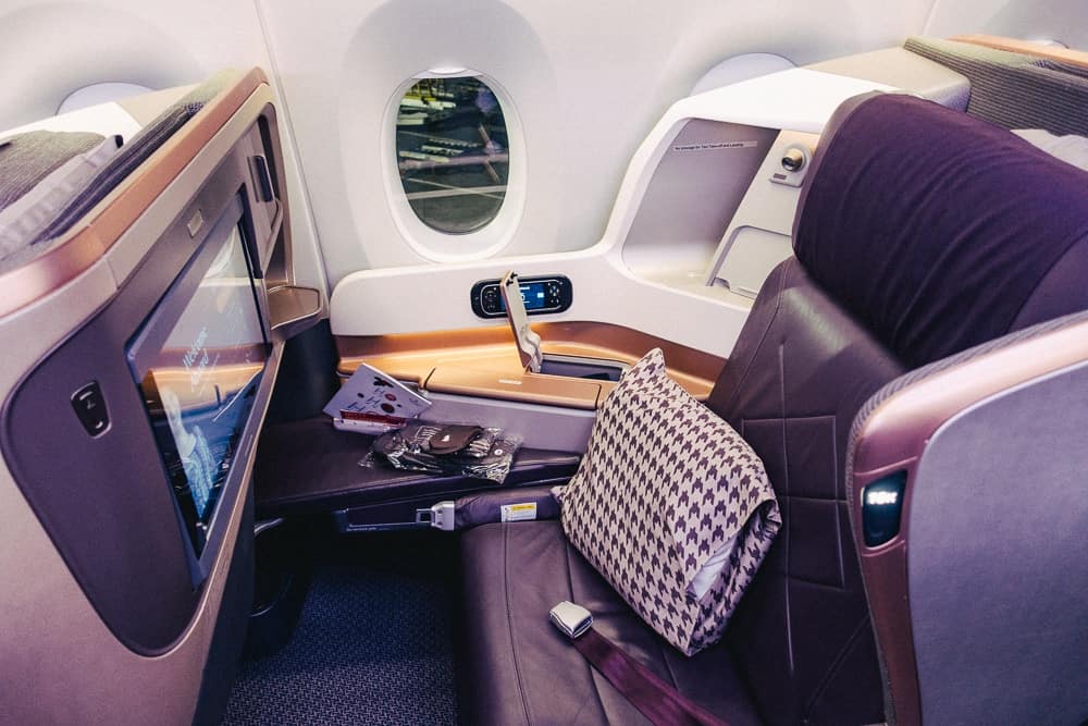 Singapore Airlines A350 Business Class 11