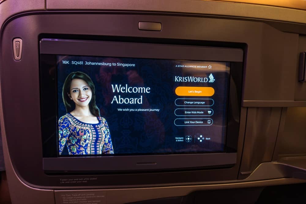 Singapore Airlines A350 Business Class 15