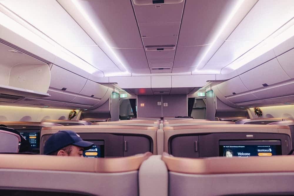 Singapore Airlines A350 Business Class 29