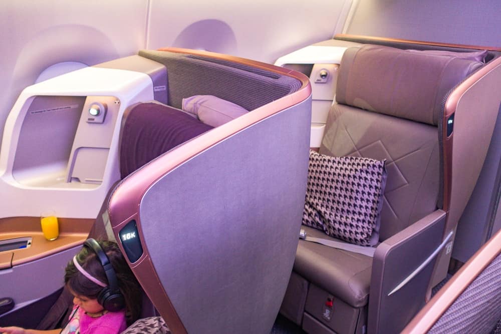 Singapore Airlines A350 Business Class 42