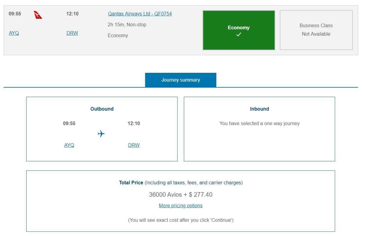 Our day-to-day use of the Platinum Card® - Ayq Drw Avios Booking