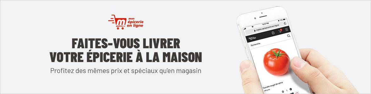 Accumuler des points ou des remises en argent avec l’épicerie en ligne - Metro Epicerie En Ligne