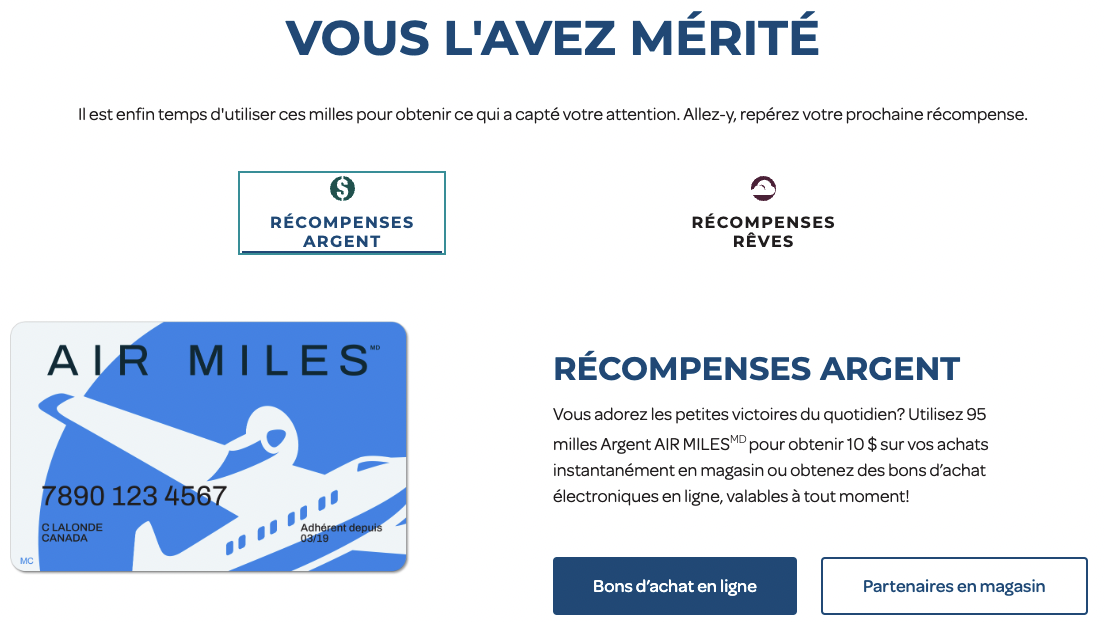 Air Miles Silver Rewards