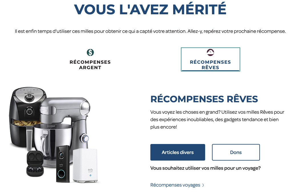Air Miles Rewards Dreams