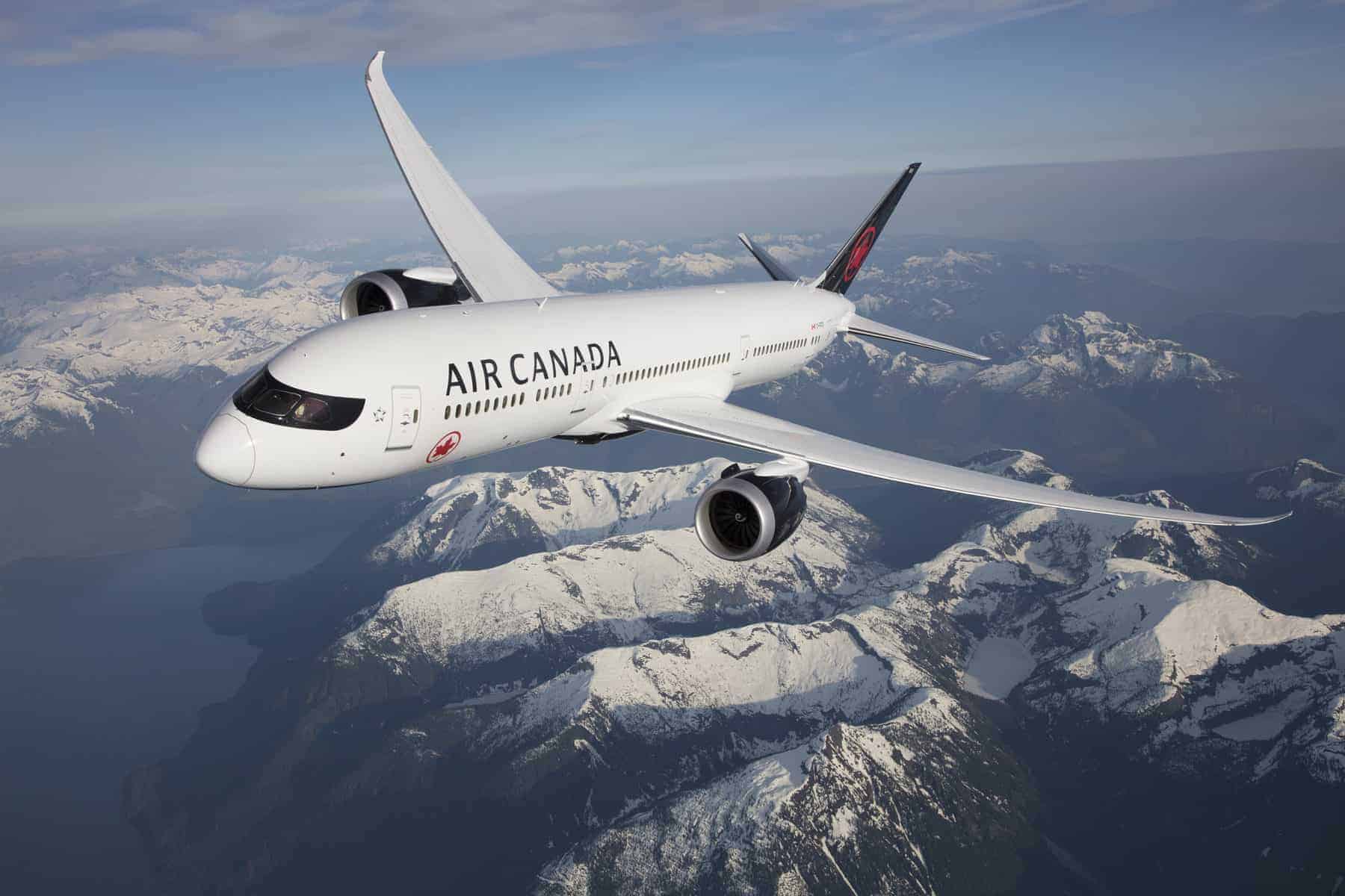 Air Canada B787 9 Rocheuses