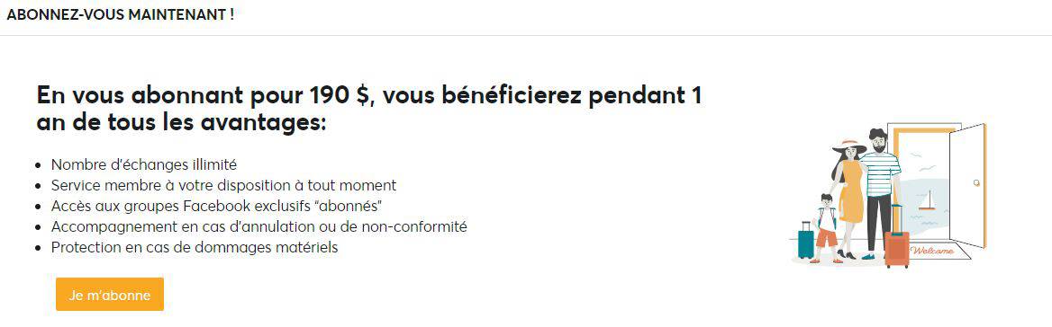 HomeExchange: l’échange de maisons avec les points - Home Exchange Abonnement