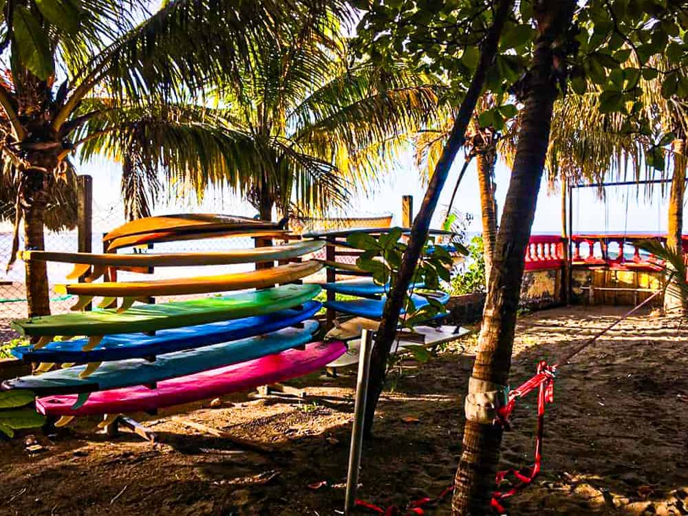 Nicaragua - Camp de surf