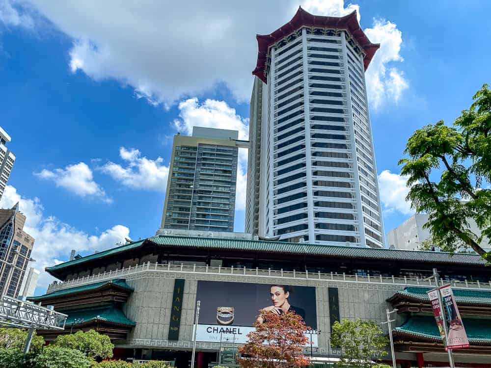 Singapore Marriott Tang Plaza Hotel à Singapour sur la rue Orchard