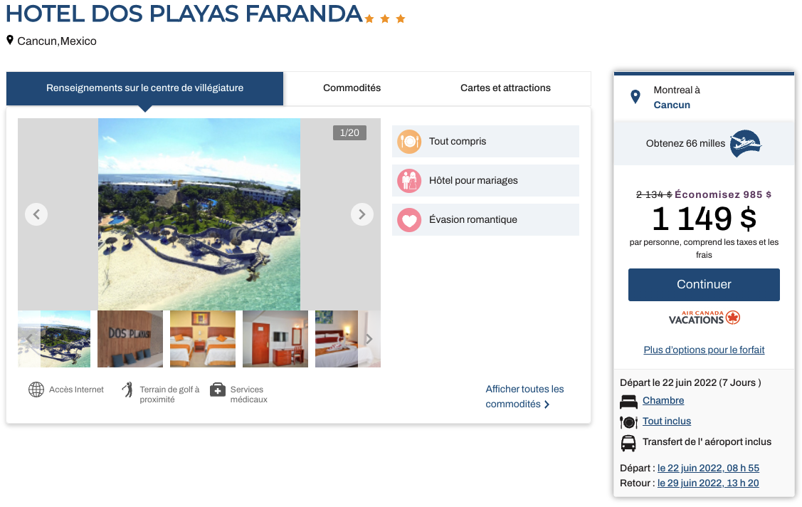All Inclusive Mexico Air Miles Red Tage