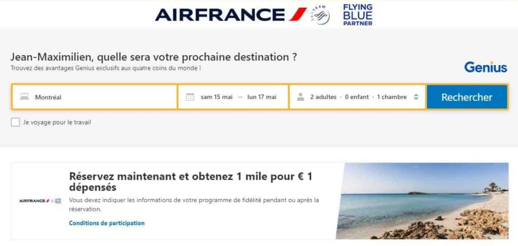 Air France Booking Com Fr