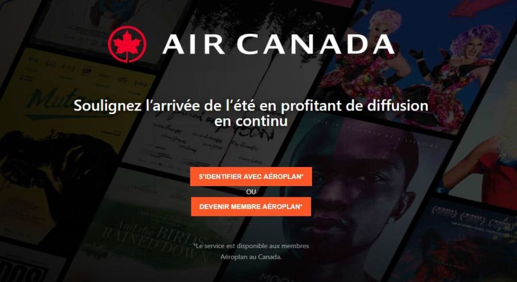 Video Air Canada Fr