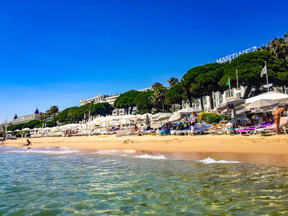 Cote D'Azur, Cannes Beach