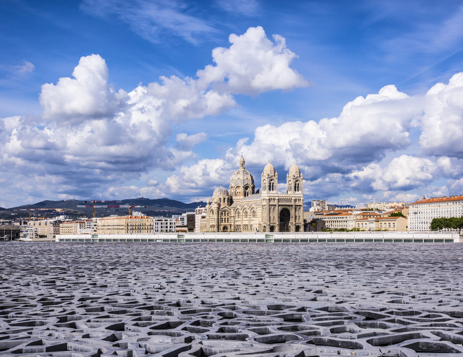 France: French Riviera Travel Guide | Itineraries and Highlights - La Major Church seen from the Mucem Marseille. Credit Rigal F