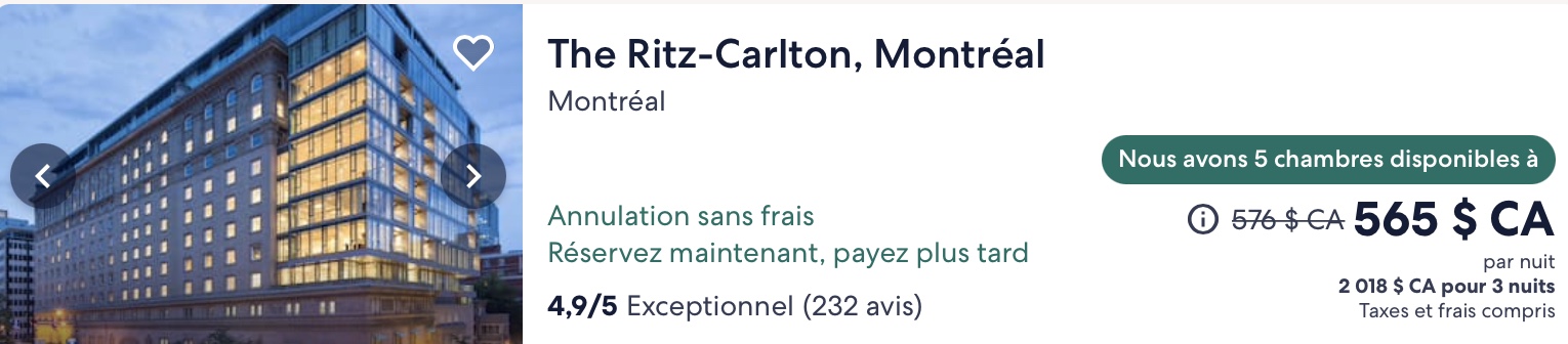 Guide : Comment fonctionne la technique de l&rsquo;h&ocirc;tel remboursable? - hotel annulable ritz fr