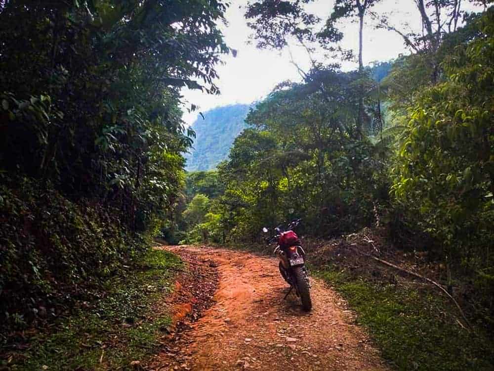 road trip en fôtet en moto au guatemala