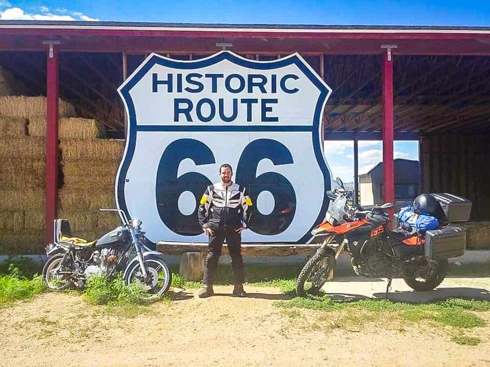 road trip en moto sur la Route 66