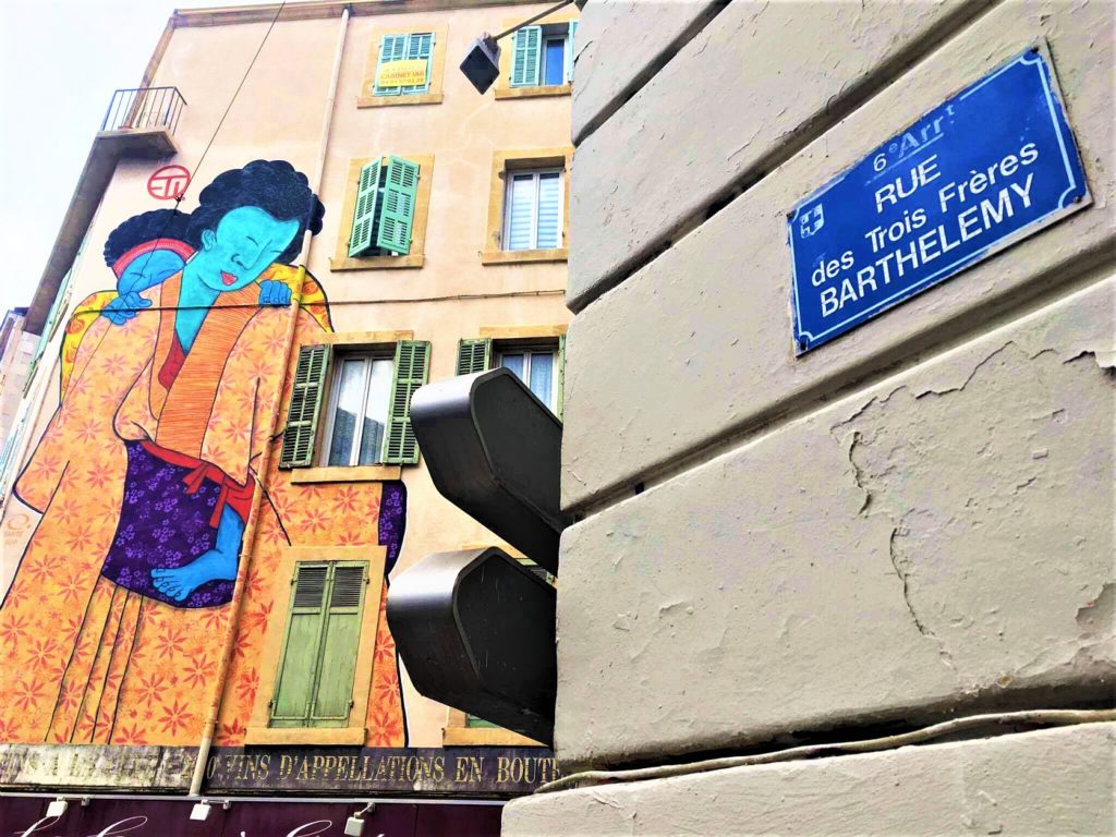 Street Art And Graffiti Of The Cours Julien De La Plaine Quarter.credit Di Duca M