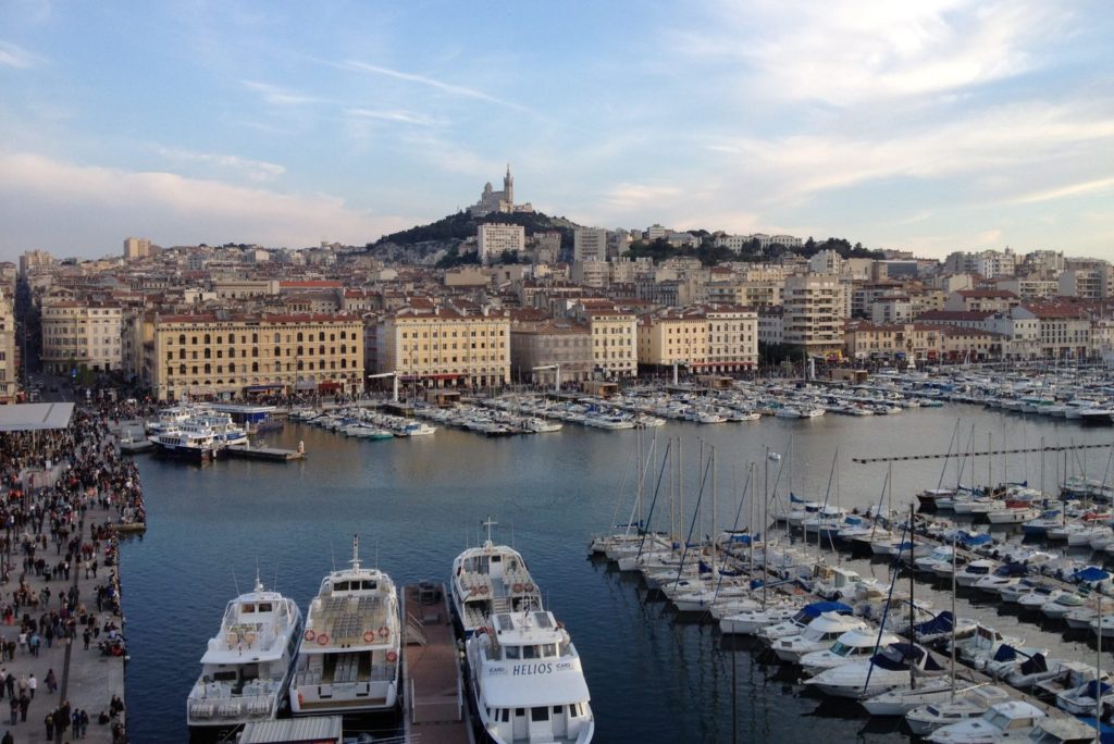 View of the Old Port of Marseille. Credit Marchand C