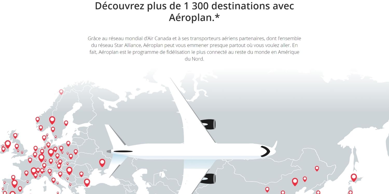 Aeroplan Details Monde