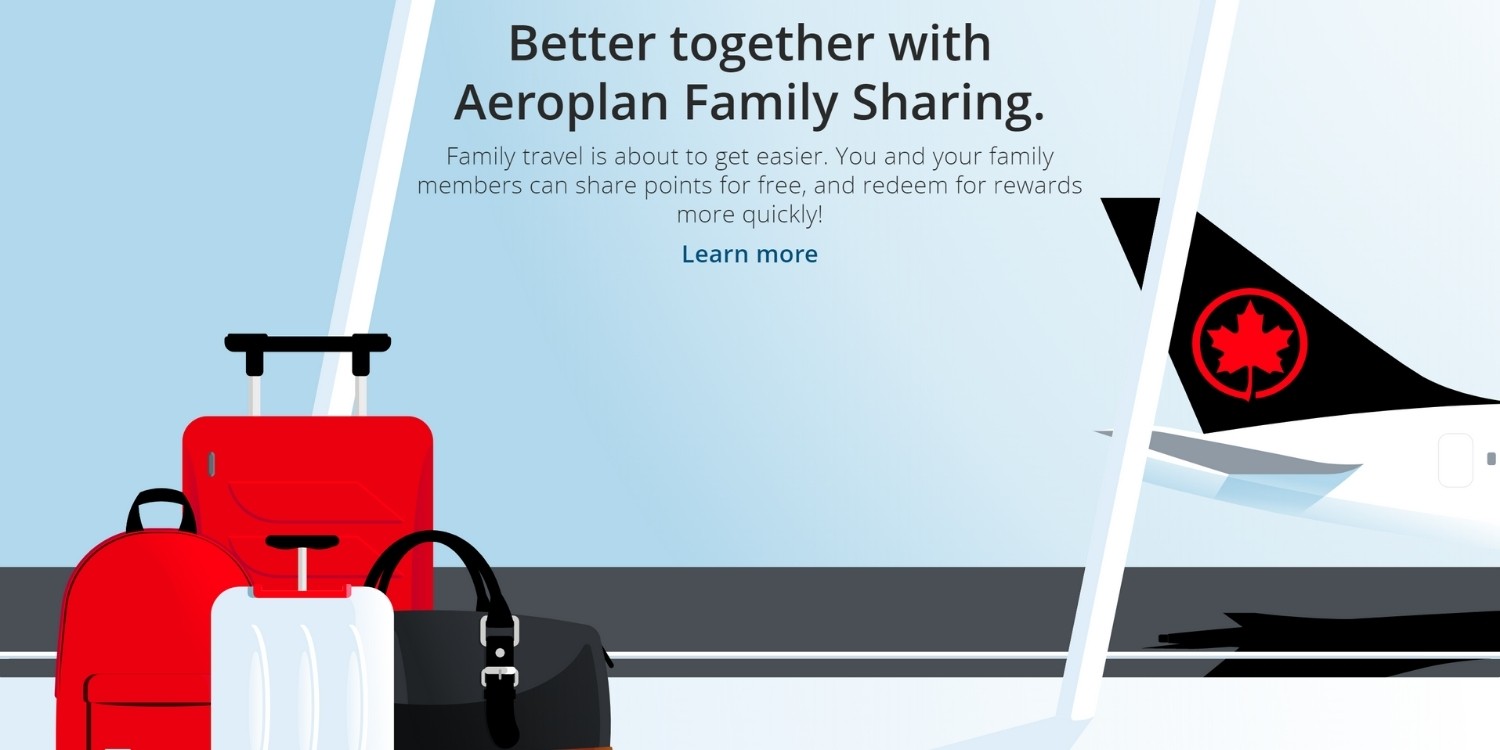 Aeroplan: How Aeroplan Family Sharing works - famille