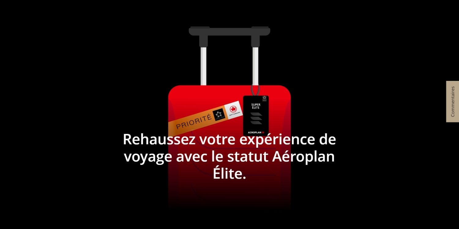 Statut Aéroplan Élite en 2026&nbsp;: le guide ultime - Aeroplan Statut Elite