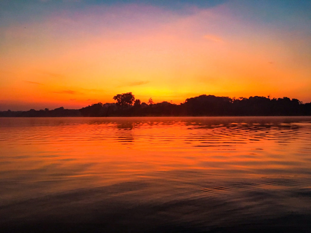 Brésil Manaus sunrise coucher soleil