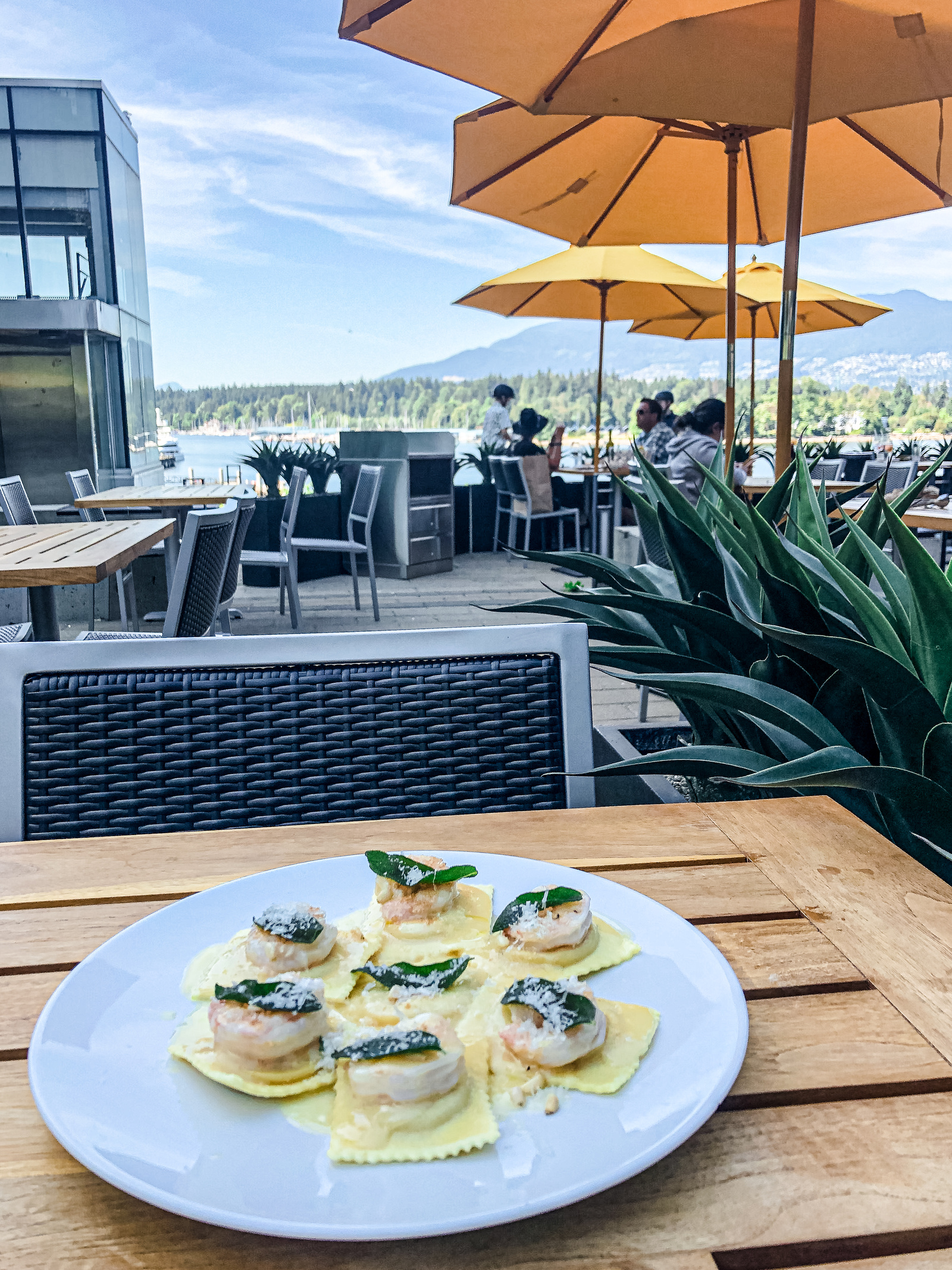 Testimonial: Trip to Vancouver with Points - cactus club coal harbor