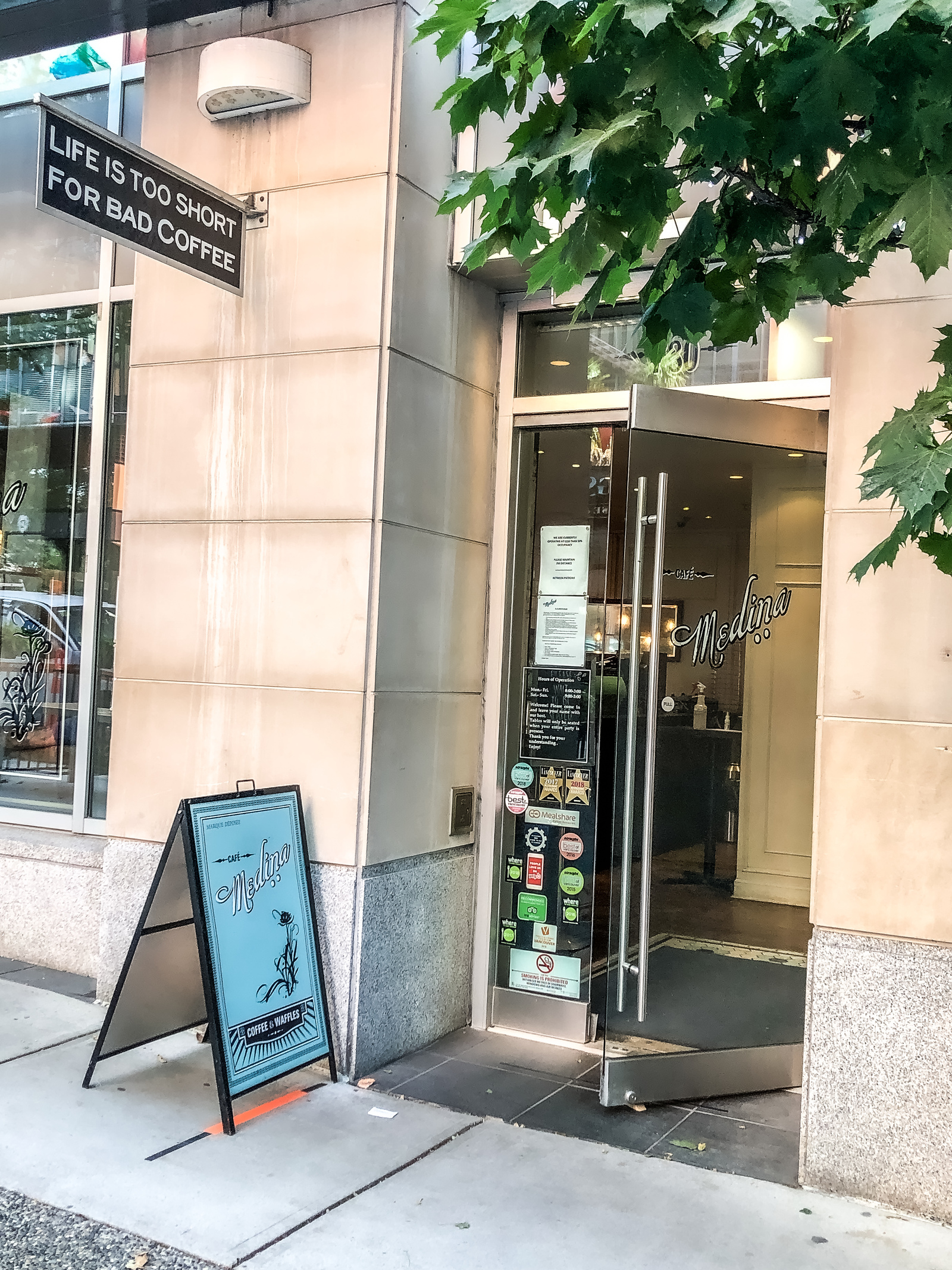 Testimonial: Trip to Vancouver with Points - cafe medina-
