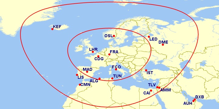 Distance Atlantic Fra Cities