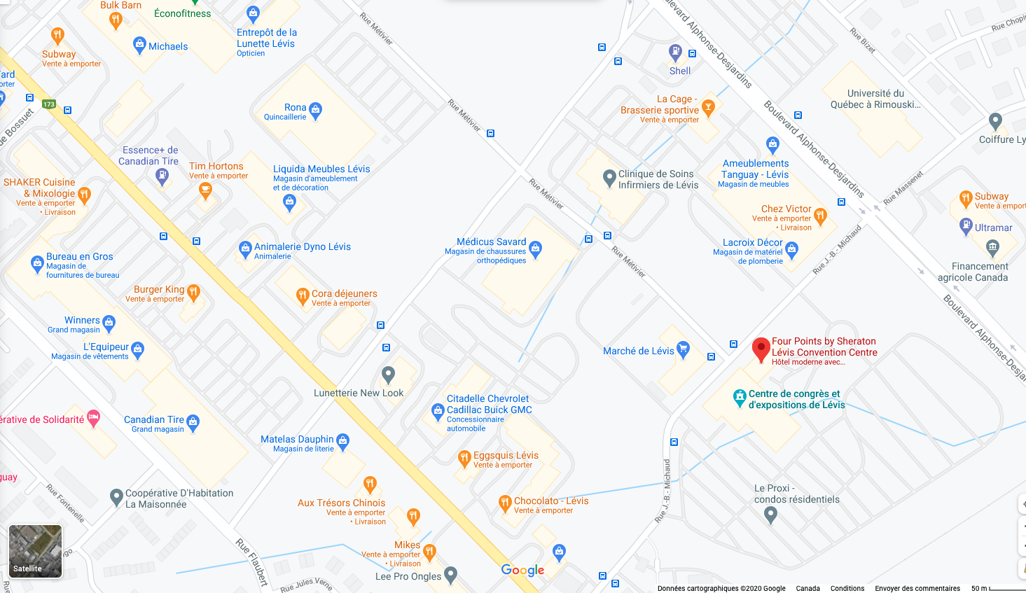 Avis&nbsp;: Four Points by Sheraton Lévis Convention Center | Marriott Bonvoy - four points by sheraton lévis convention centre. google map