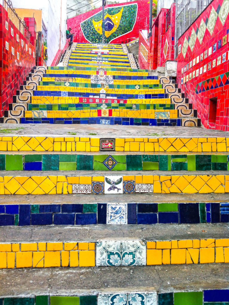 Rio de Janeiro escalier Brésil