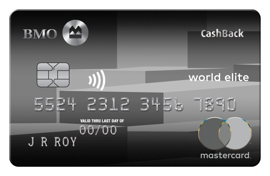 bmo world elite cashback mastercard travel benefits