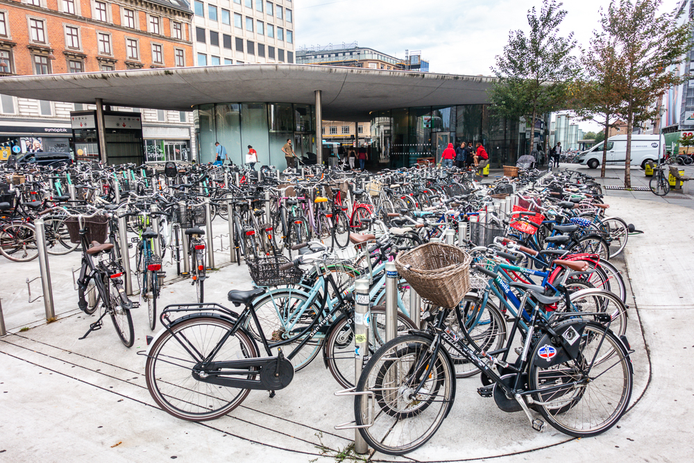 Copenhague Vélos parking