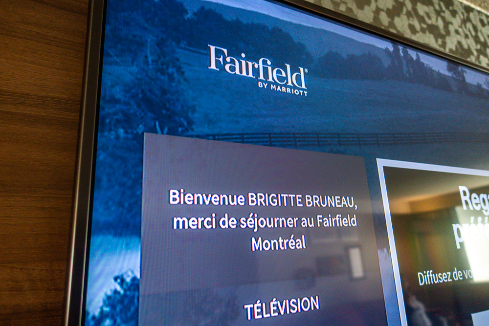 Fairfield By Marriott Montreal Downtown Television