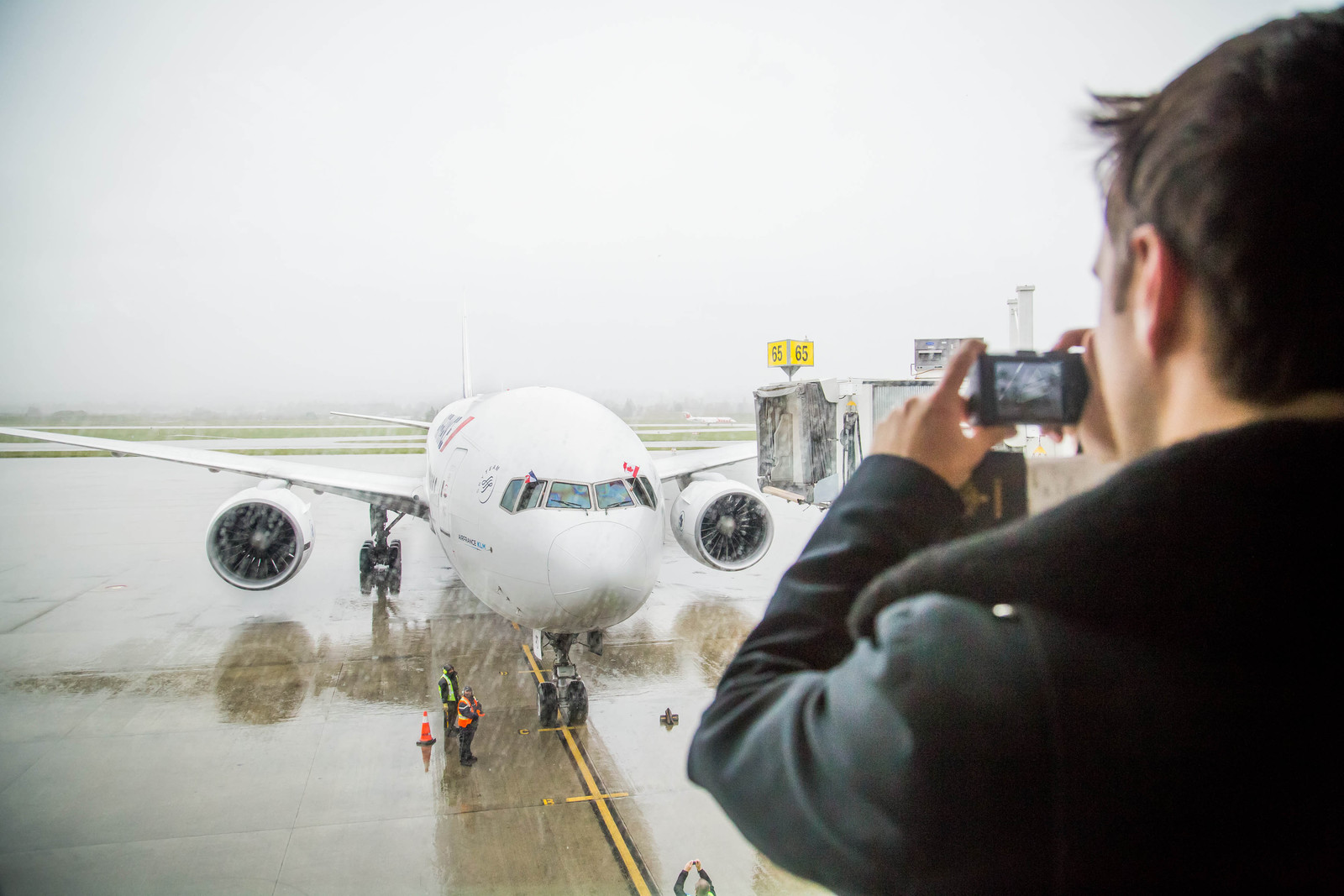 Air France fête ses 70 ans au Canada! - 2015.03.29 Yvr 1er Vol Yvr First Flight