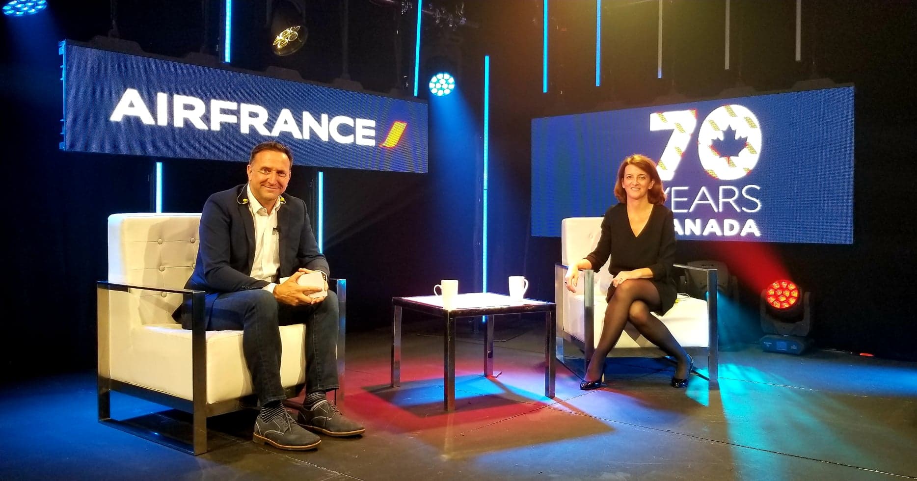 Air France fête ses 70 ans au Canada! - 2020.10. Jean Michel Dufaux. Catherine Guillemart Dias