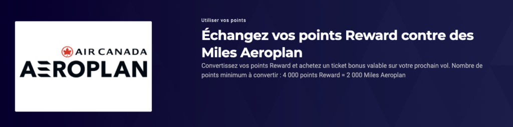 Accor Aeroplan Exchange