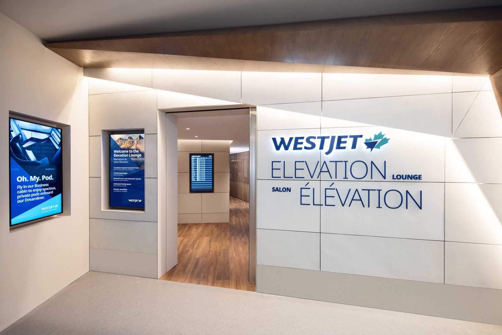 Westjet Elevation Lounge Exterior