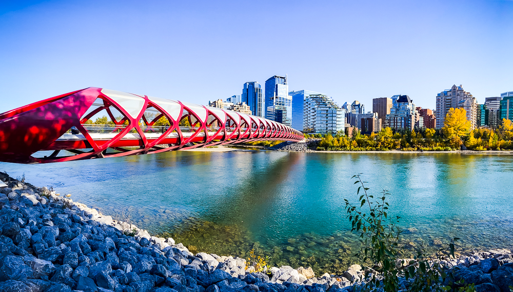 Once upon a time in Western Canada: Alberta and British Columbia - pont de la paix