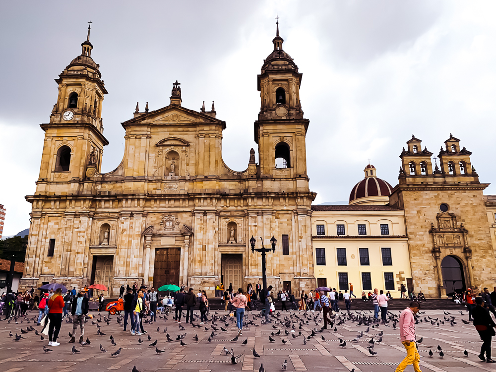 plaza bolivar – cathédrale