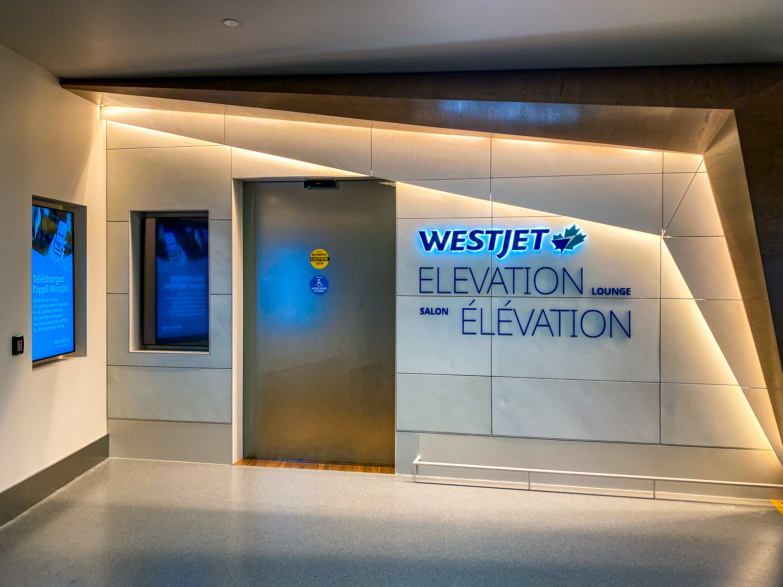 Westjet Elevation Lounge