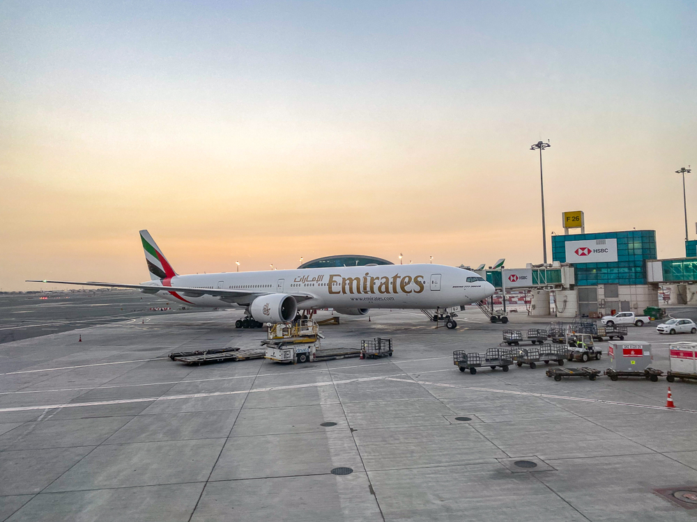 emirates nouvelle première classe – 2ème vol – extérieur