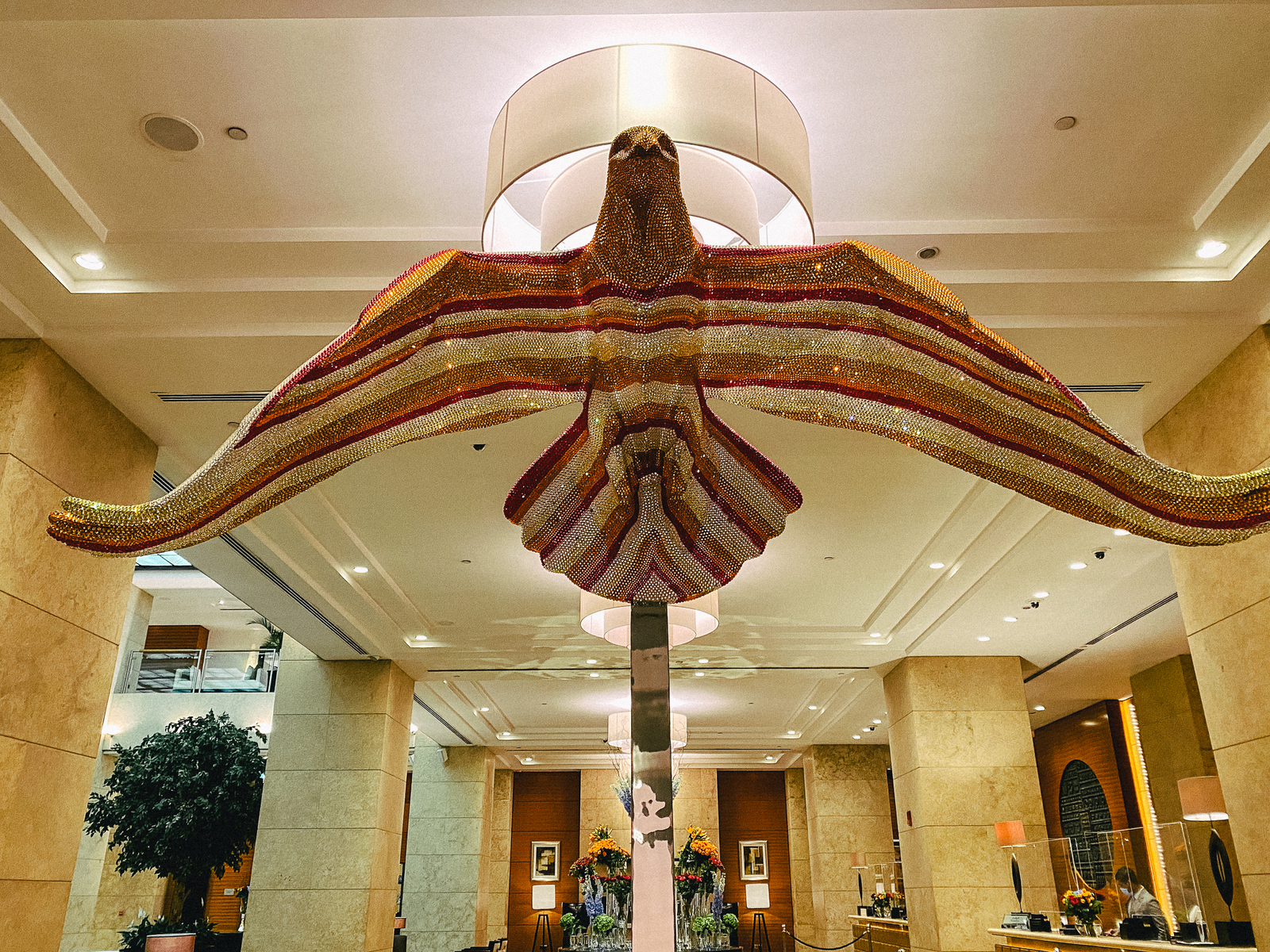 Review&nbsp;: Grosvenor House, a Luxury Collection Hotel, Dubai | Marriott Bonvoy - grosvenor house, a luxury collection hotel, dubai-tour 1 receptiontour 1 reception5