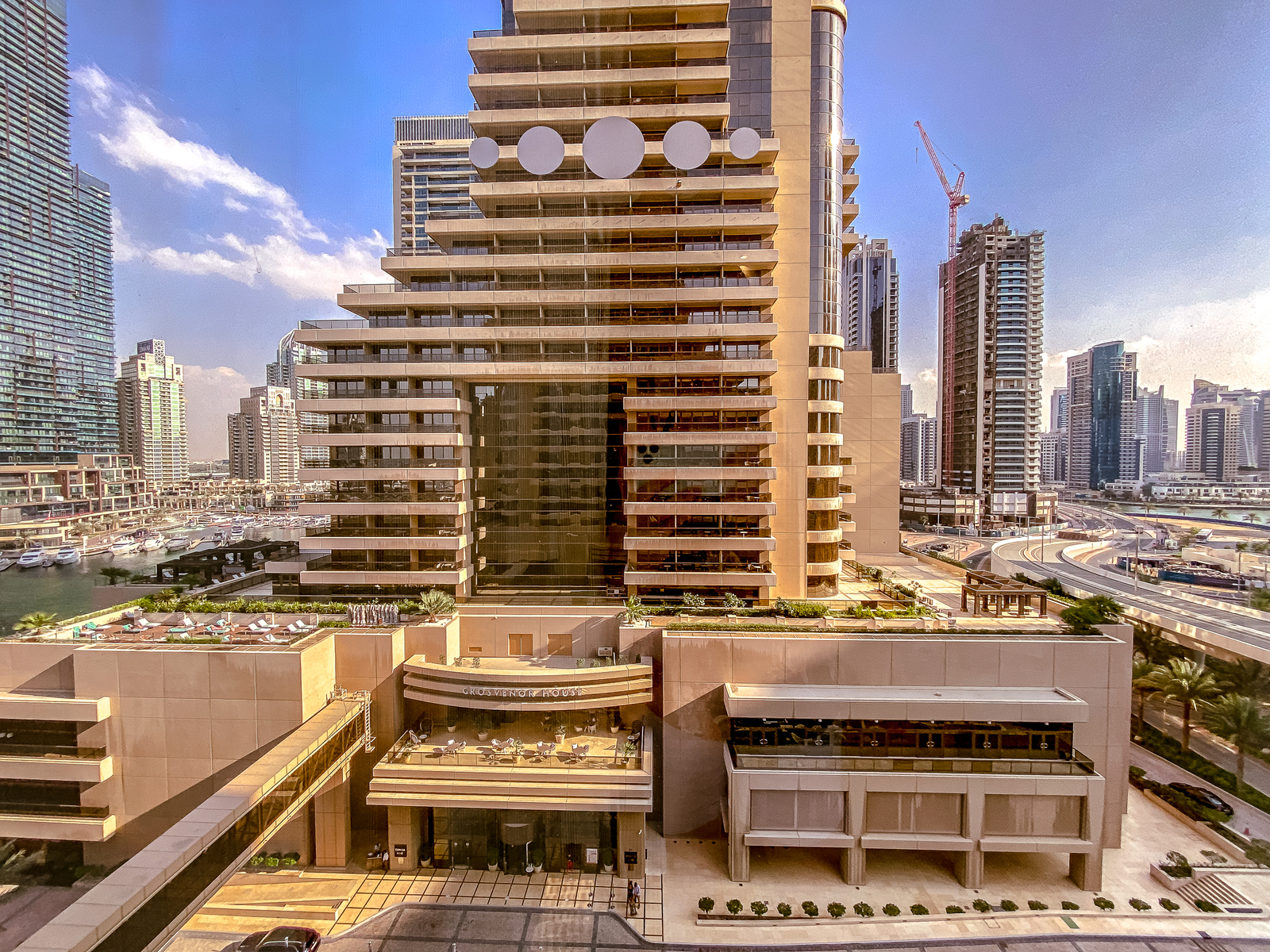 Review&nbsp;: Grosvenor House, a Luxury Collection Hotel, Dubai | Marriott Bonvoy - grosvenor house, a luxury collection hotel, dubai-vue de ma chambre tour 1