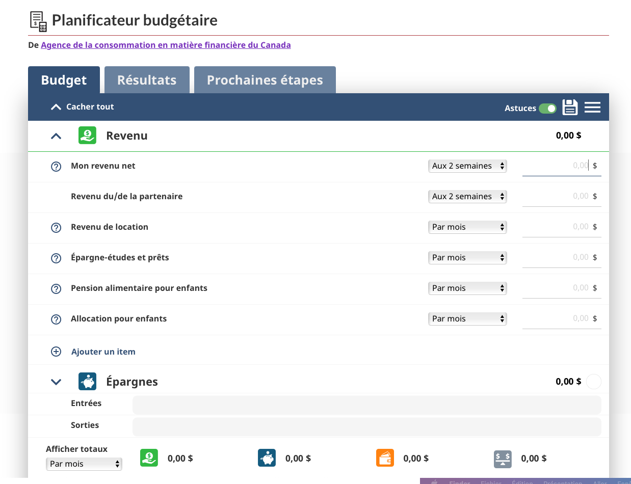 Dépenser son argent intelligemment ou comment s’enrichir&nbsp;? - Planificateur Budgetaire Acfc